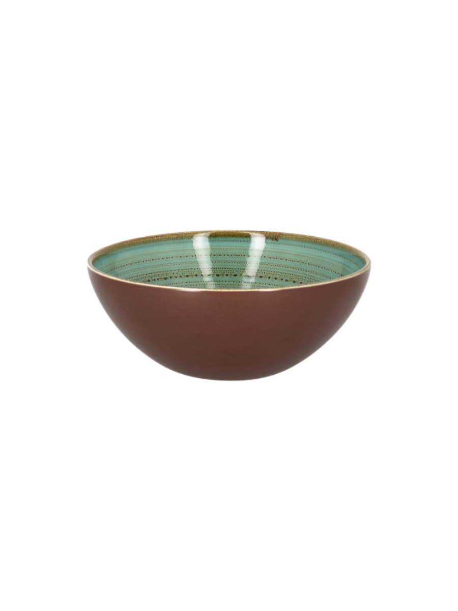Салатник круглый, RAK Porcelain, Twirl, Lagoon, 20 см, 900 мл