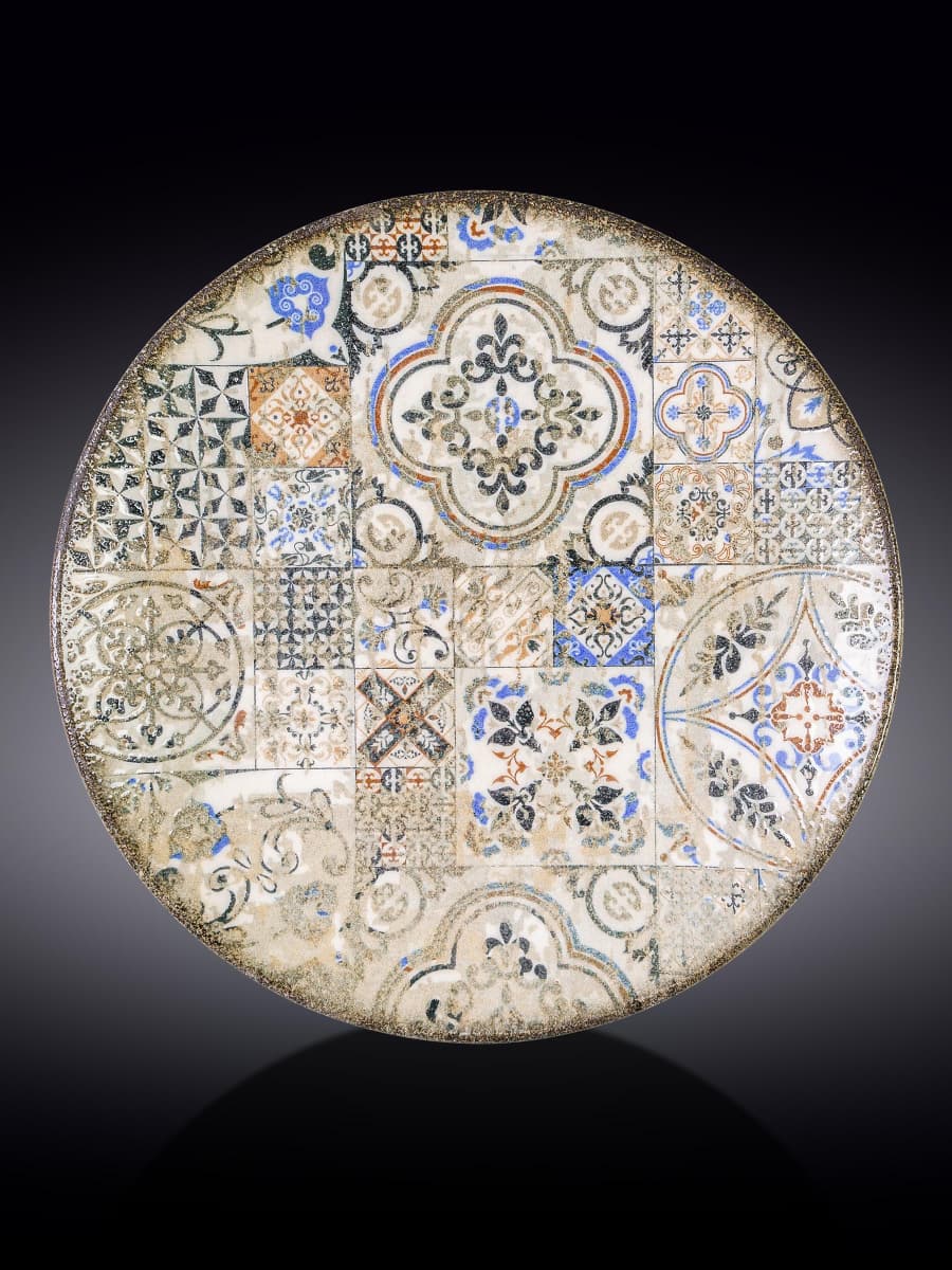 Тарелка круглая, Wilmax, Vintage Mosaic, 30 см
