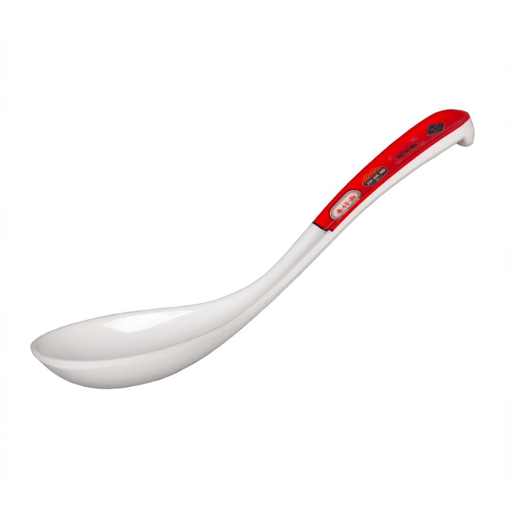 Ложка для супа, P.L. Proff Cuisine, White-Red Mel, 17,1 x 4 см, 15 мл