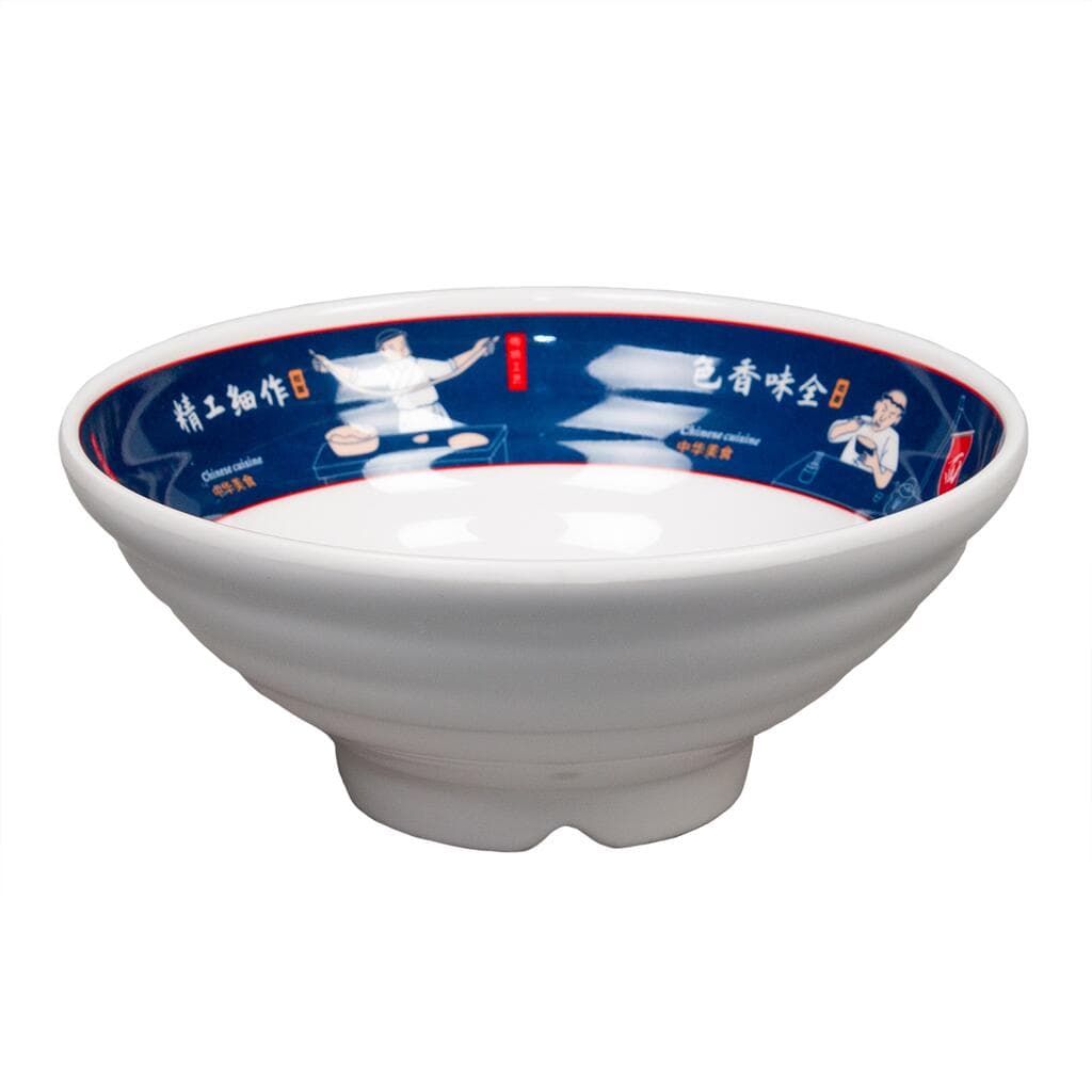 Салатник P.L. Proff Cuisine White-Blue Panasia миска для лапши d 22,2 см
