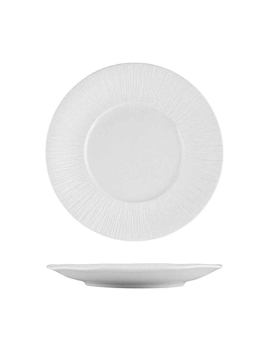 Тарелка, P.L. Proff Cuisine, White Moon, d 28.5 см, h2.8 см