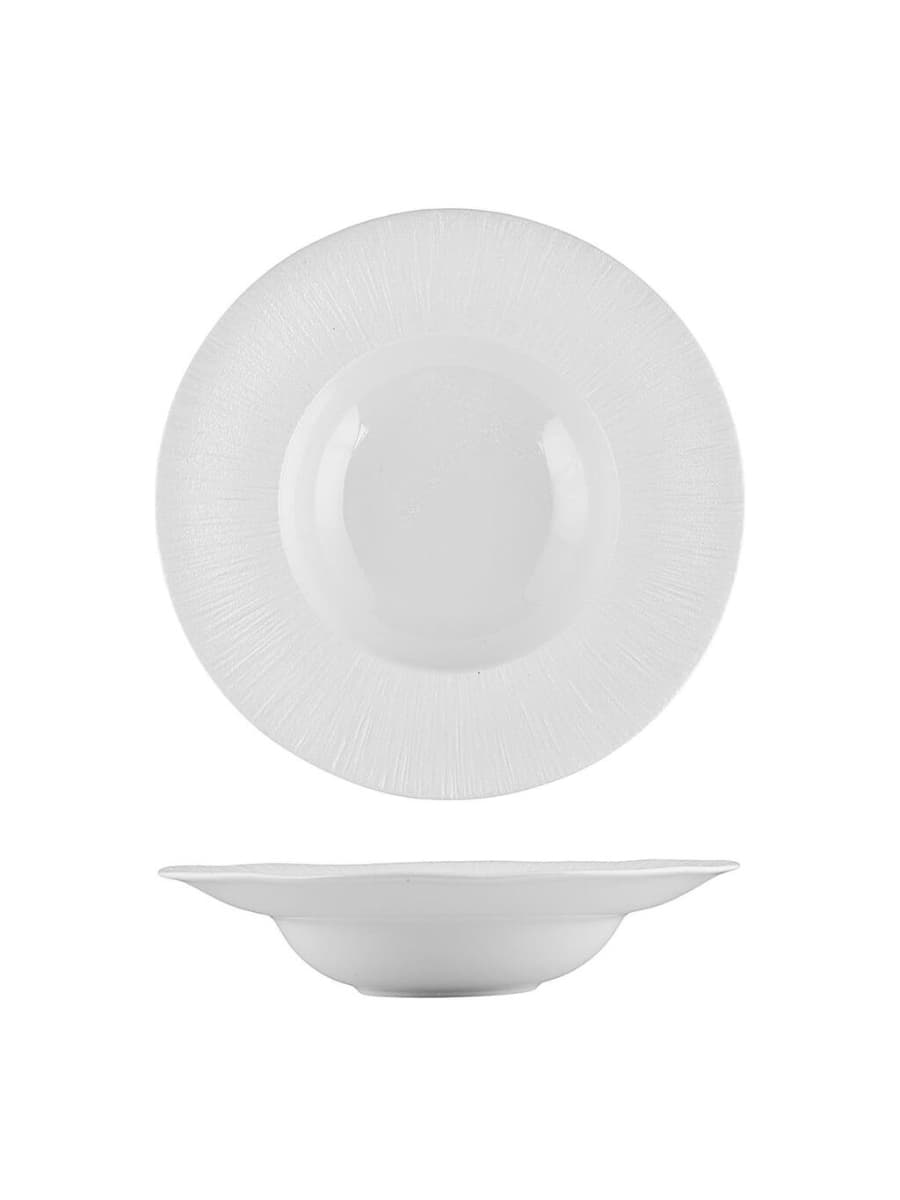 Тарелка глубокая, P.L. Proff Cuisine, White Moon, 250 мл, d 23 см