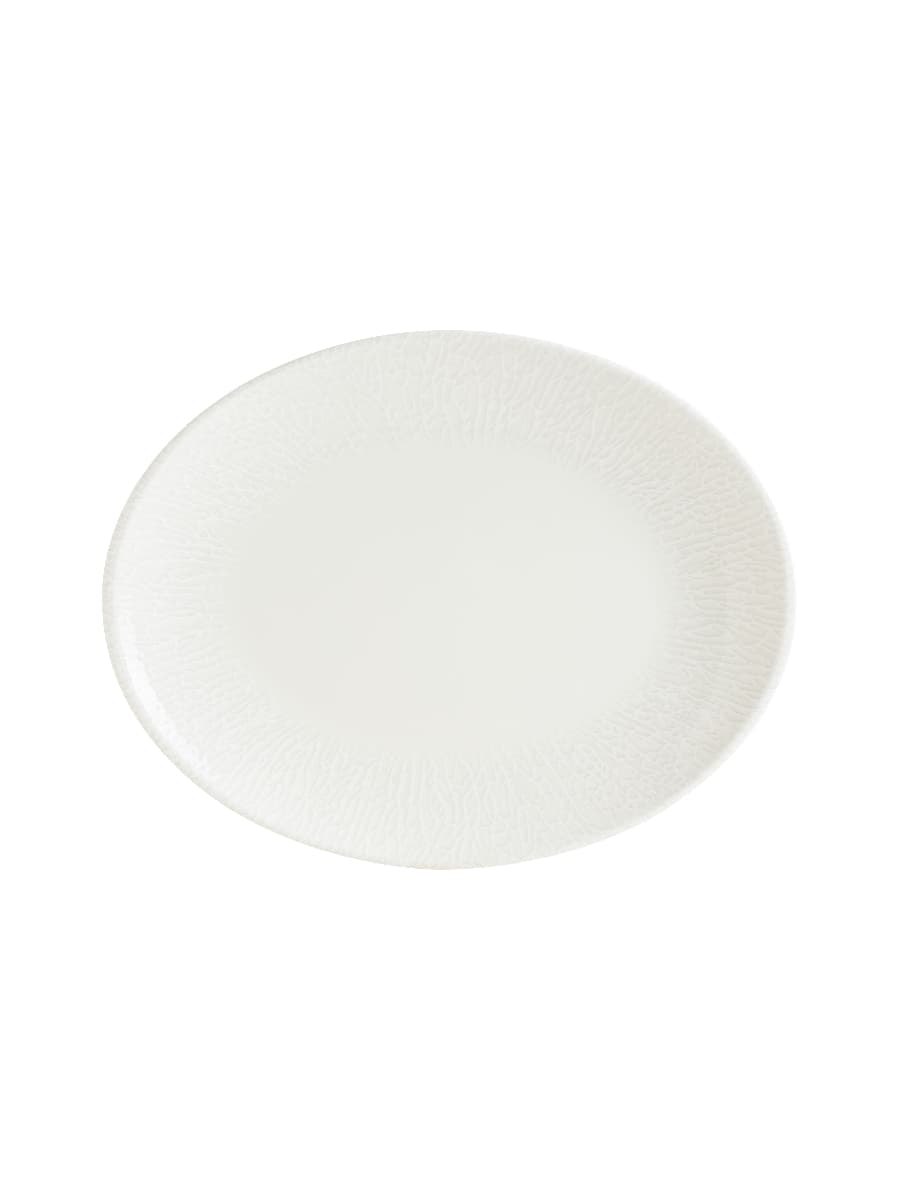 Блюдо овальное, Bonna, White Radix, 25x19 см