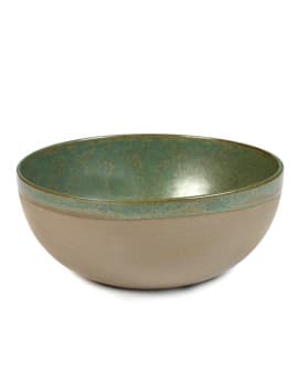 Салатник D23,5см, H9,5см, цвет CAMOGREEN