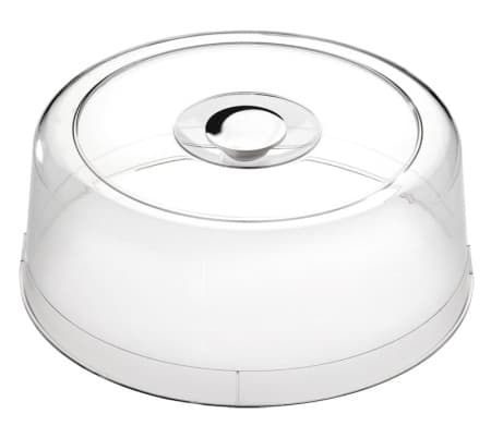 Крышка для торта, APS, полистирол, d 33 см, h 12.5 см