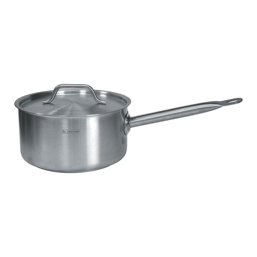 Сотейник 7,2 л с крышкой 24*16 нерж. ИНДУКЦИЯ P.L. Proff Cuisine