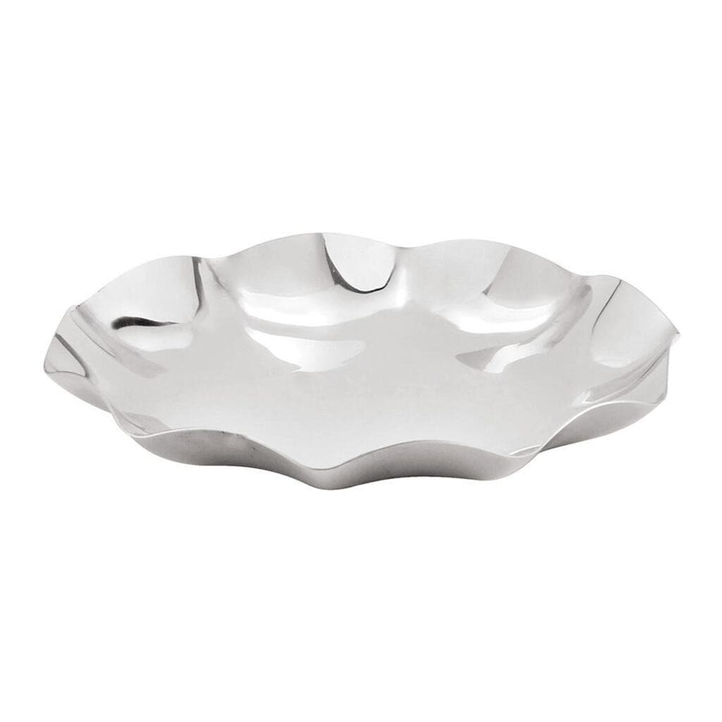 Блюдо круглое d 27,5 см рифл. край нерж. P.L. Proff Cuisine