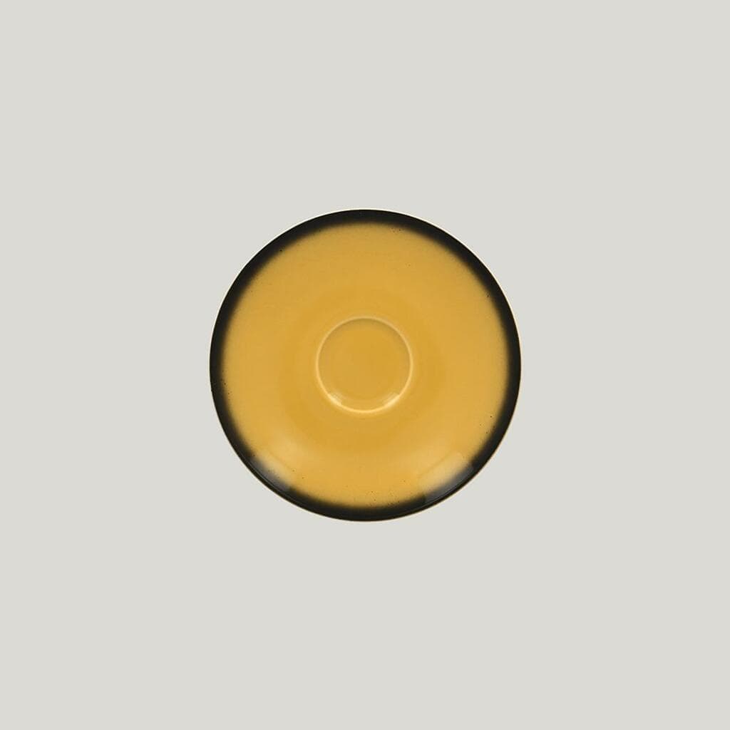 Блюдце RAK Porcelain LEA Yellow 17 см, для чашки 81223409 (желтый цвет)