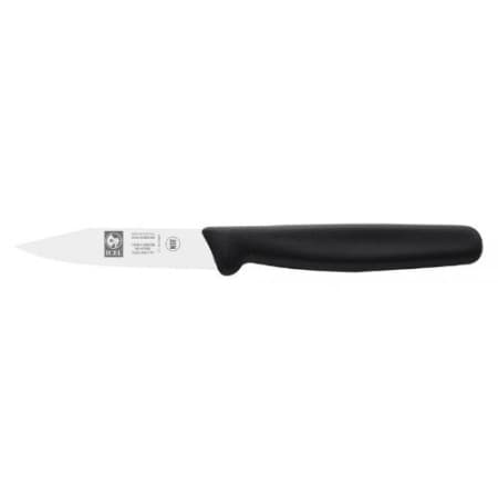 Нож для овощей 80/180 мм. черный Junior Icel /1/