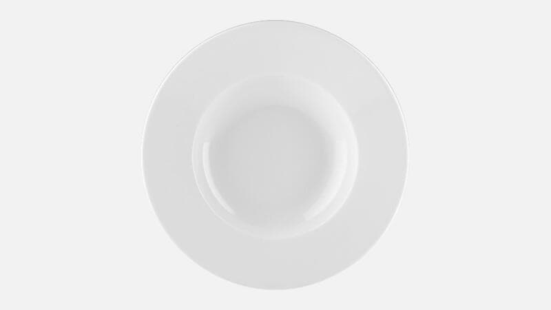 Тарелка глубокая с полями 450 мл, d 28,3 см, h 4,8 см, Fine Dining