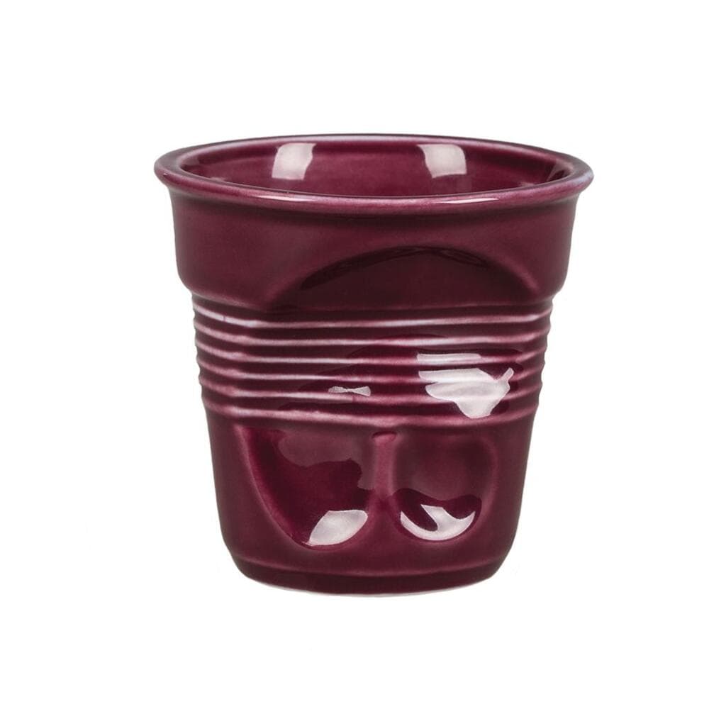 Чашка 140 мл фиолетовая d 7,4 см h7 см мятая кофейная Barista (Бариста) P.L. Proff Cuisine [6]