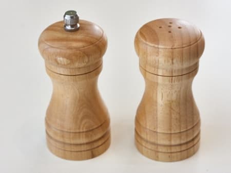 Мельница для перца + солонка, 10 см
