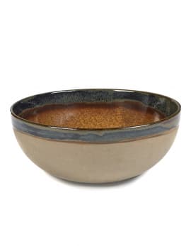 Салатник D23,5см, H9,5см, цвет RUSTY BROWN