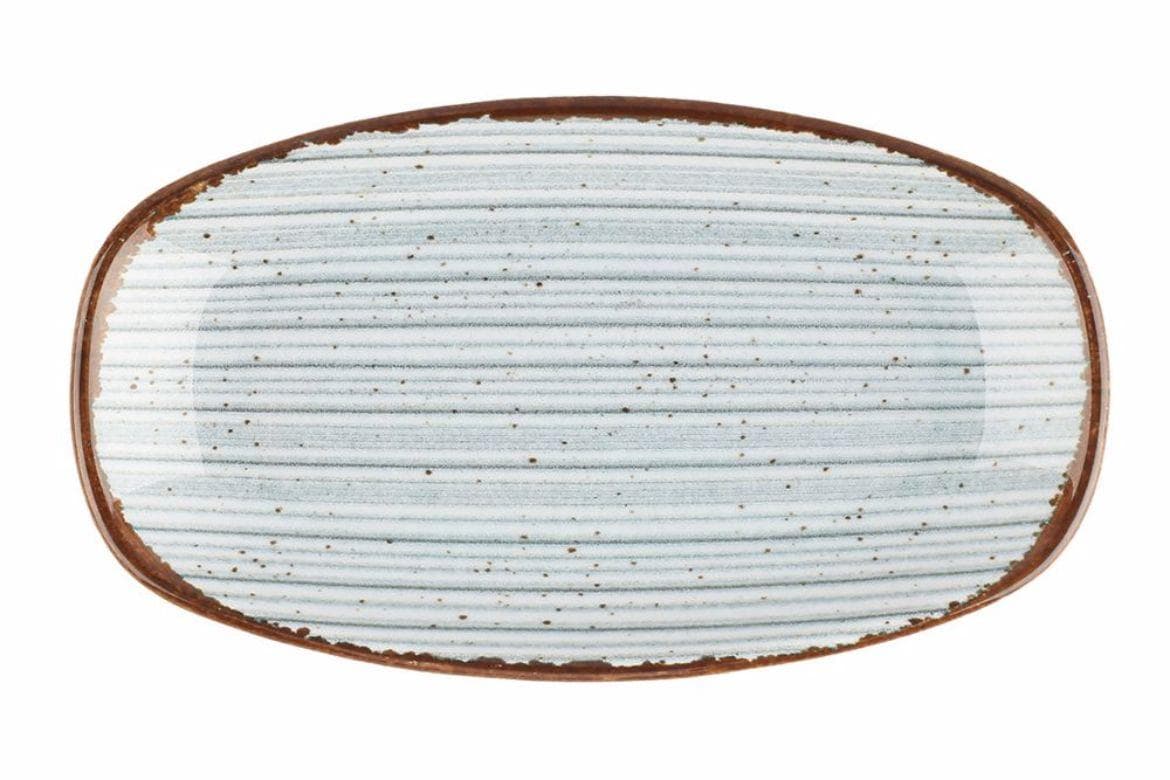 Hypnosis Light Blue Блюдо овальное 33 см