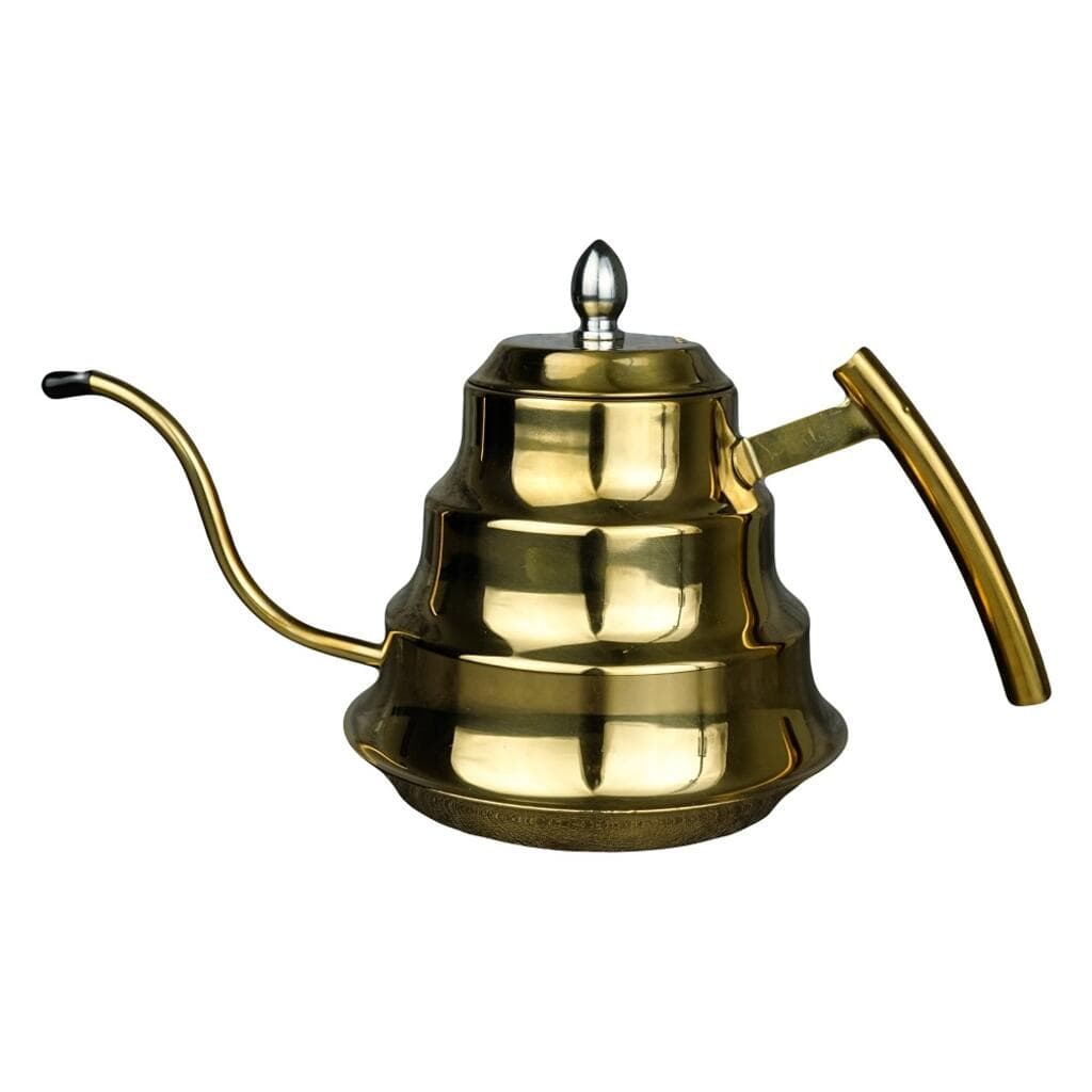 Кофейник 1200 мл Бариста нерж. сталь цвет золото P.L. Proff Cuisine
