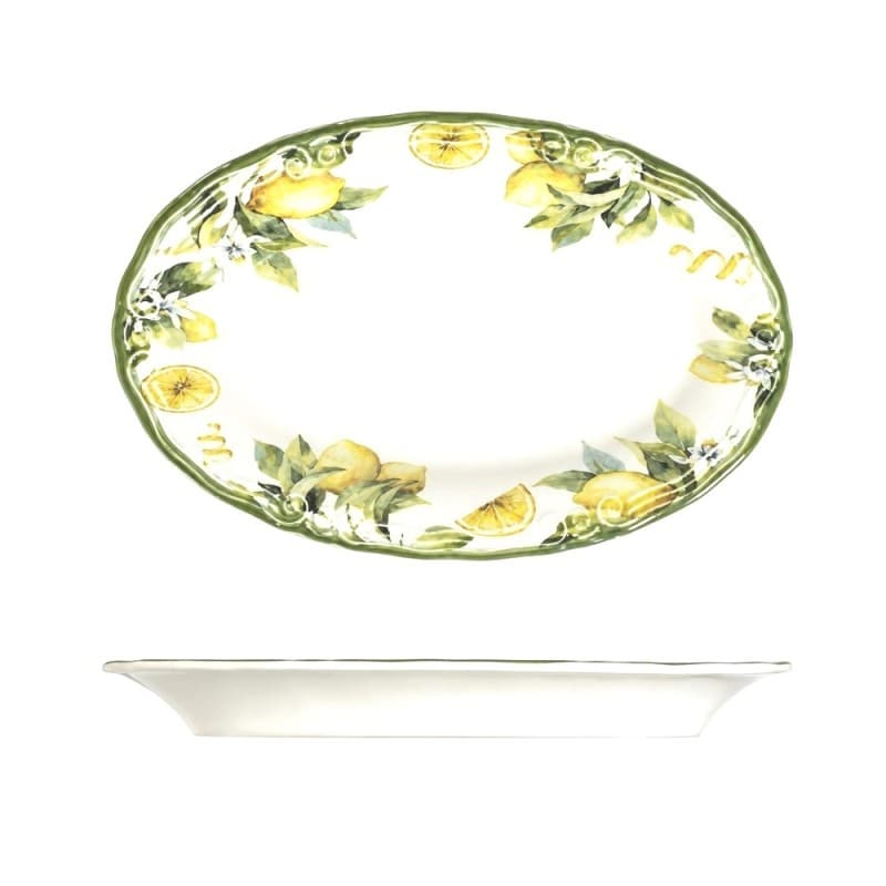 Sorrento Tiffany Тарелка овальная 26см  ID Fine [6]