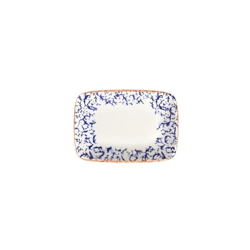 Venecia Navy Блюдо прямоугольное 13см (12x8) ID Fine [12]