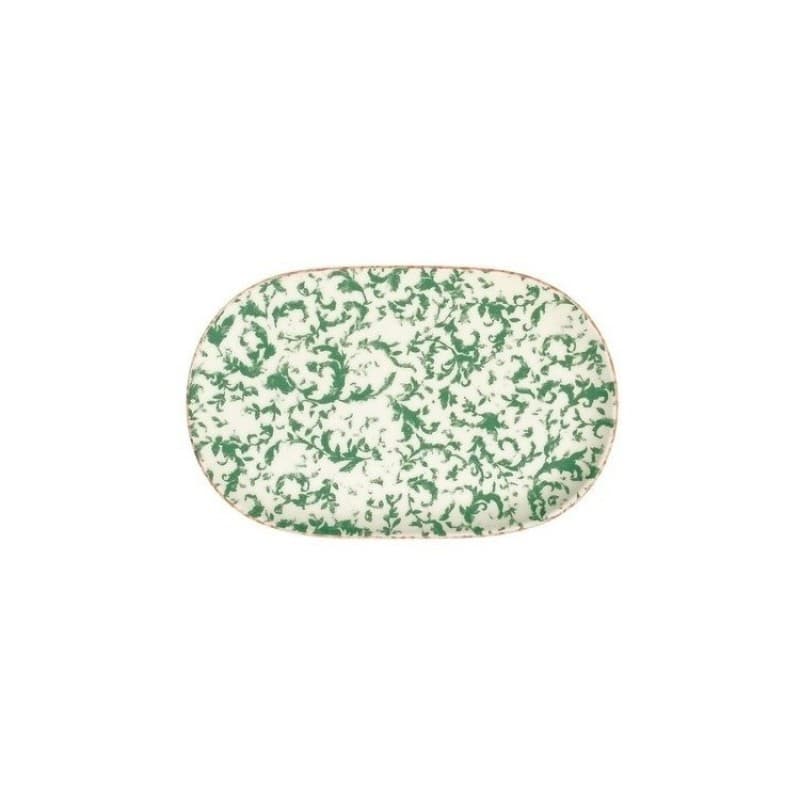 Venecia Green Блюдо овальное 33см ID Fine [6]