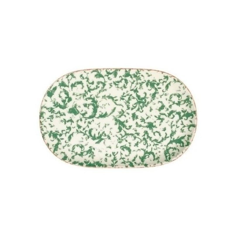 Venecia Green Блюдо овальное 37см ID Fine [6]