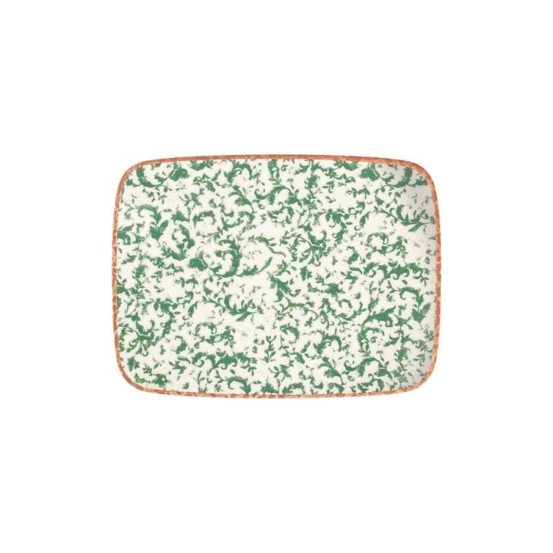 Venecia Green Блюдо прямоугольное 31см (27x20) ID Fine [6]