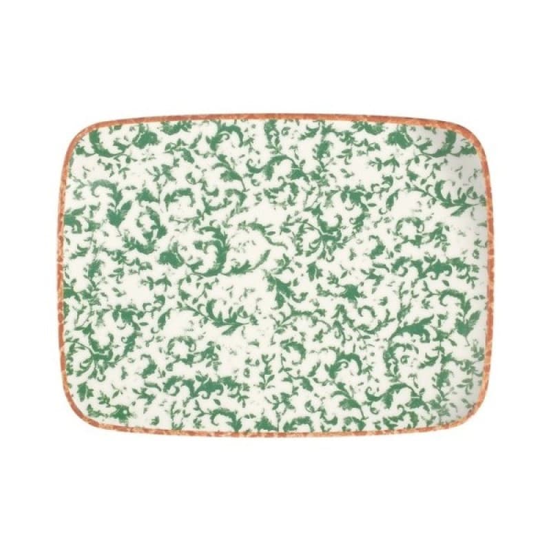 Venecia Green Блюдо прямоугольное 37см (33x23) ID Fine [6]