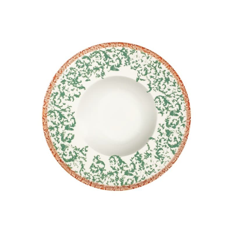 Venecia Green Тарелка глубокая 29см 460мл ID Fine [6]
