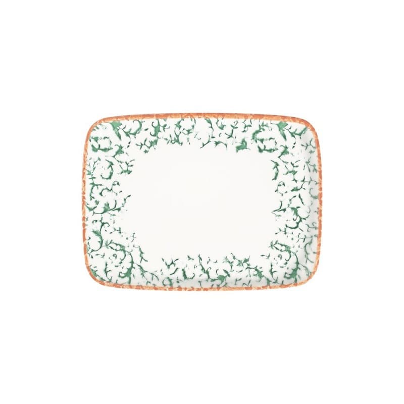 Venecia Green Блюдо прямоугольное 31см (27x20) ID Fine [6]