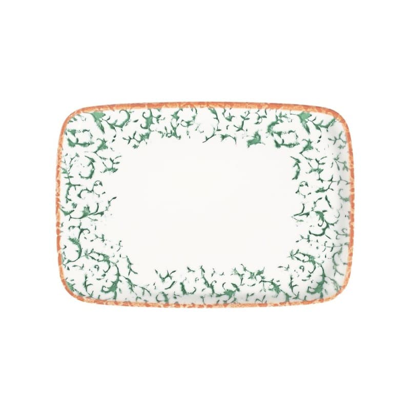 Venecia Green Блюдо прямоугольное 37см (33x23) ID Fine [6]