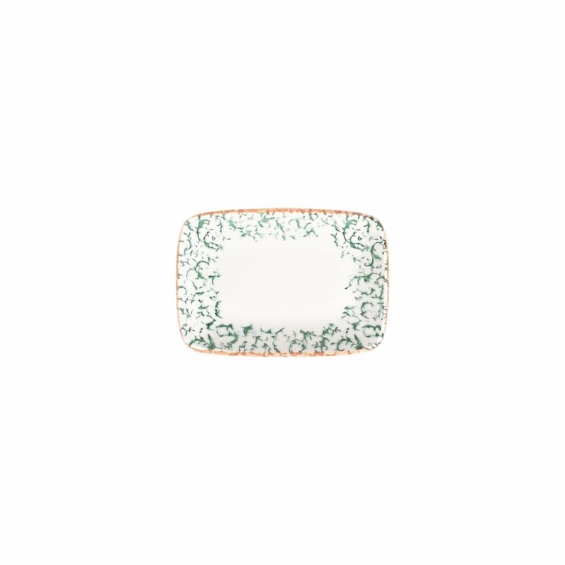 Venecia Green Блюдо прямоугольное 11см (10x7) ID Fine [24]