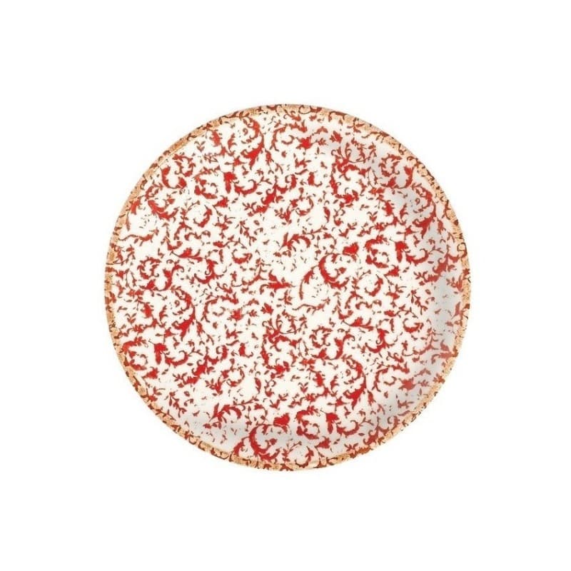 Venecia Maroon Тарелка 25см ID Fine [12]