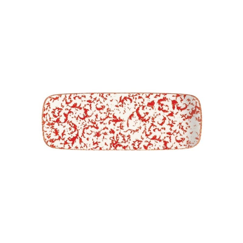 Venecia Maroon Блюдо прямоугольное 30см (30x11) ID Fine [6]