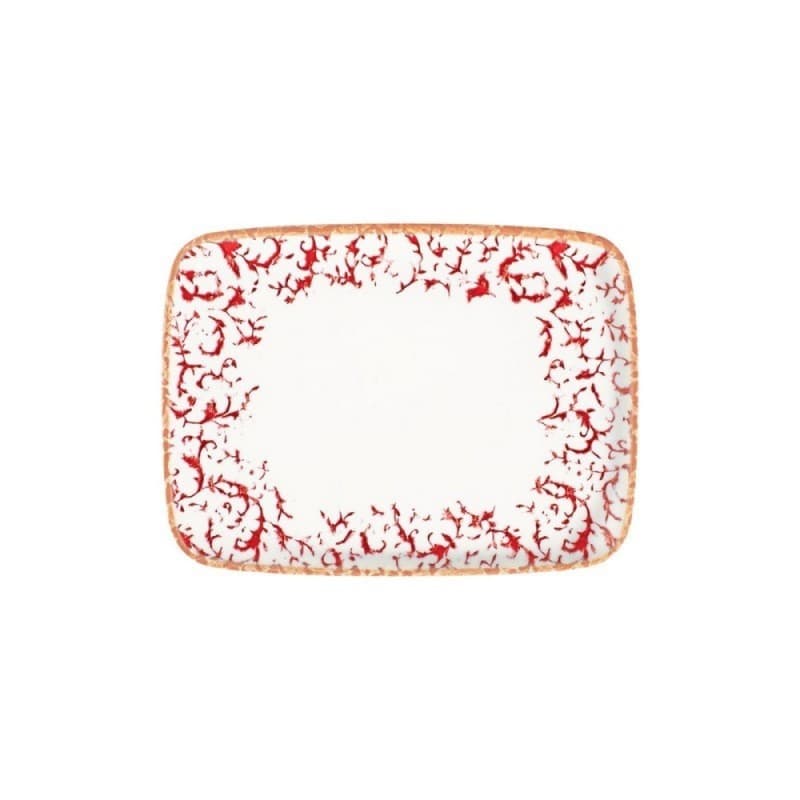 Venecia Maroon Блюдо прямоугольное 31см (27x20) ID Fine [6]