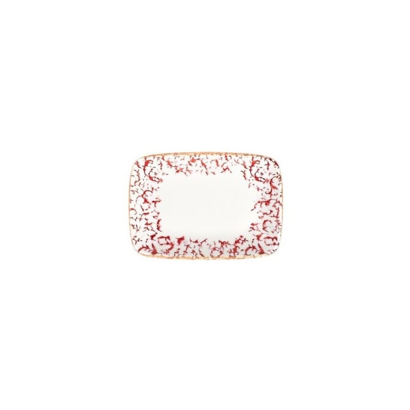 Venecia Maroon Блюдо прямоугольное 11см (10x7) ID Fine [24]