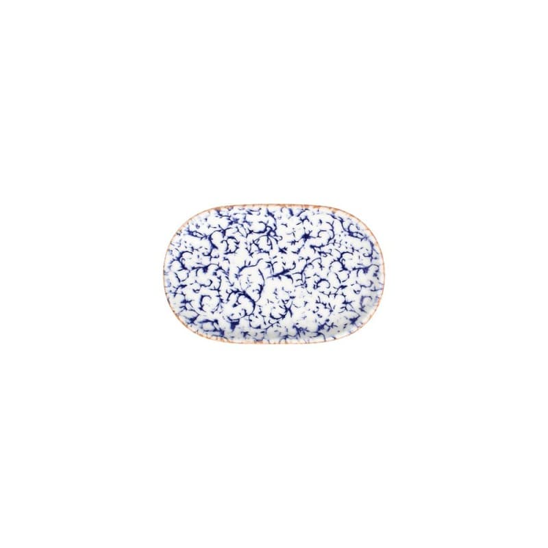 Venecia Navy Блюдо овальное 14см ID Fine [12]