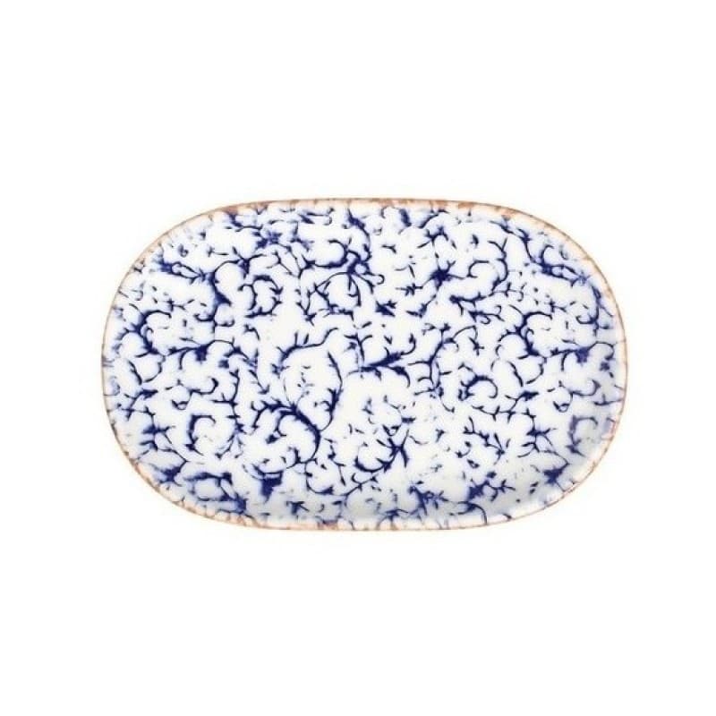 Venecia Navy Блюдо овальное 37см ID Fine [6]