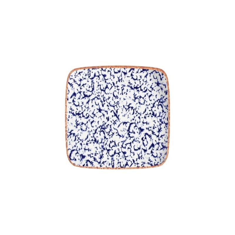 Venecia Navy Тарелка квадратная 27см (22*20) ID Fine [12]