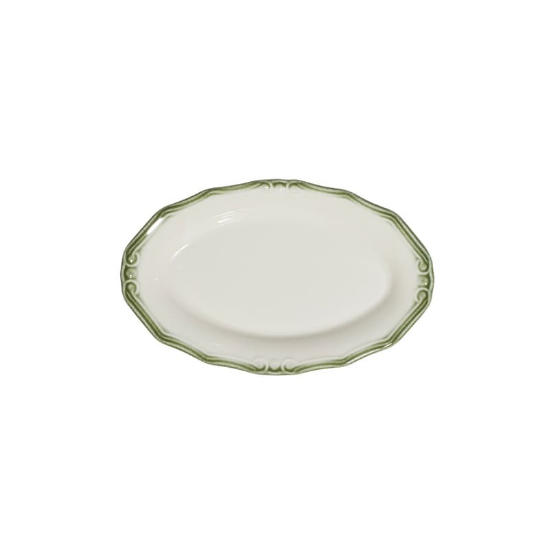 Relic Green Блюдо овальное 21см ID Fine [12]