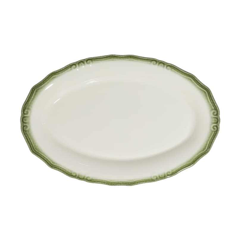Relic Green Блюдо овальное 32см ID Fine [6]
