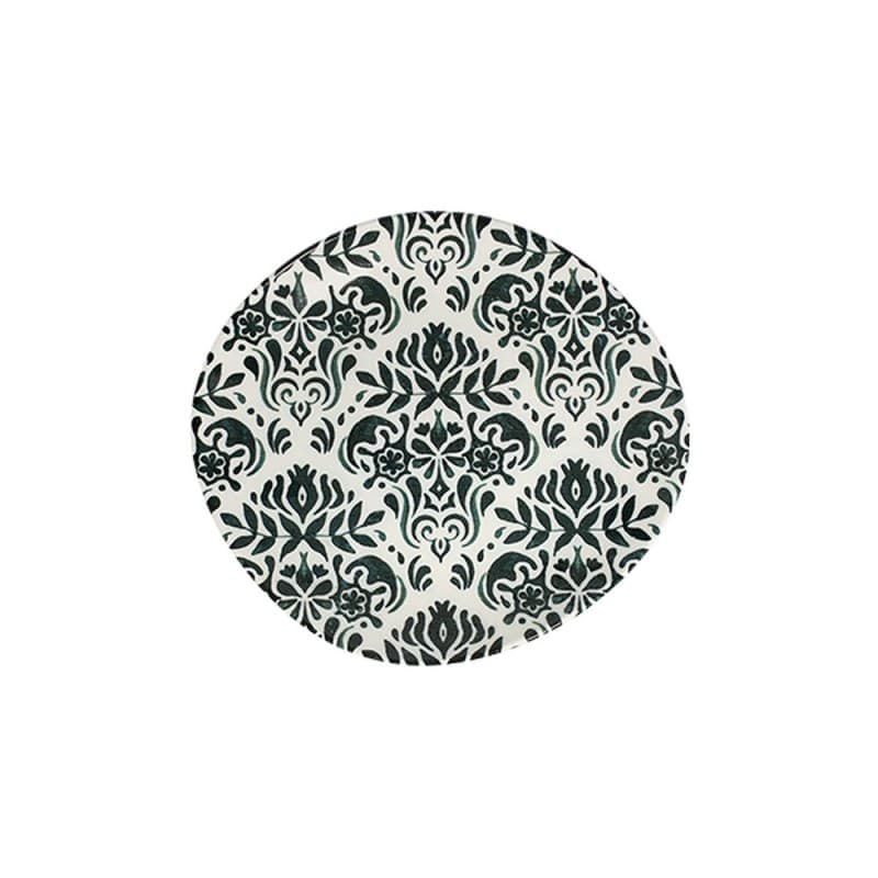 Toledo Black Green Pebble Тарелка 21см 1972 [12]