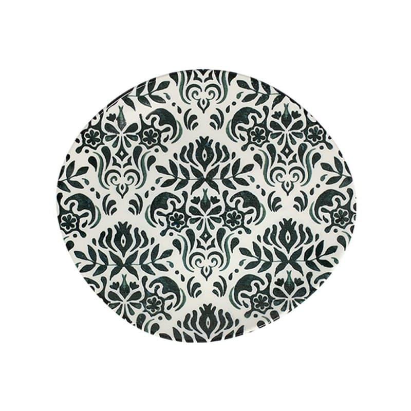 Toledo Black Green Pebble Тарелка 27см 1972 [6]