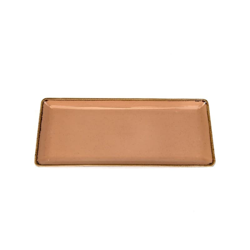 Блюдо прямоугольное 35*15см, оранжевый, Pearl, Kutahya