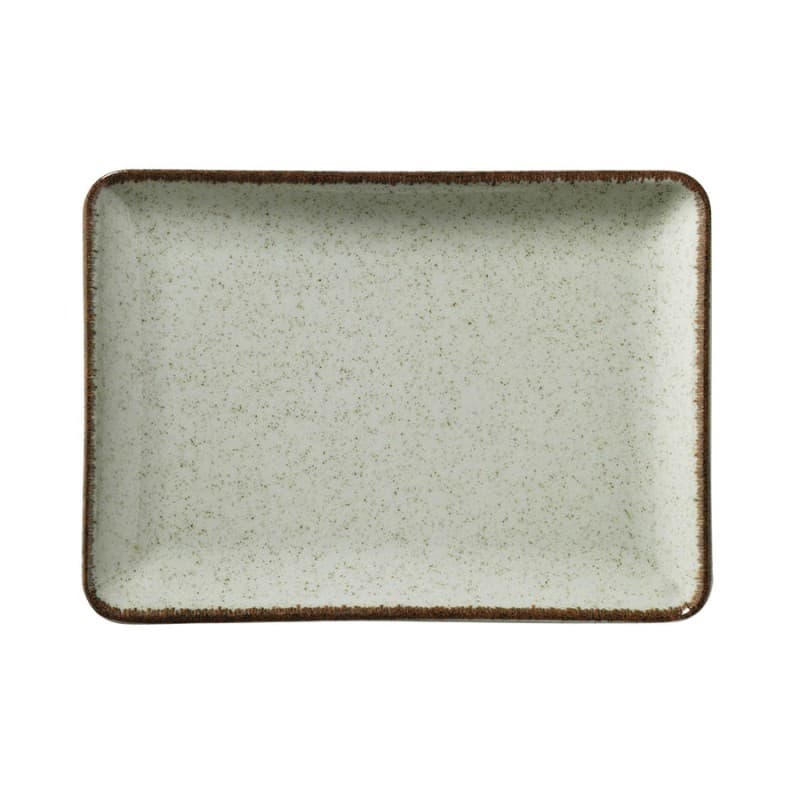 Блюдо прямоугольное 30*22см, мятный, Pearl, Kutahya
