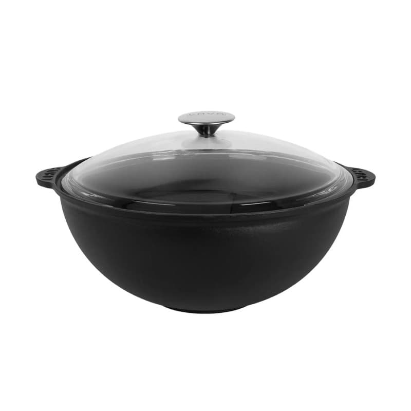 Глубокая кастрюля Круглая D30см с ручками Lava, Цвет на выбор [12]