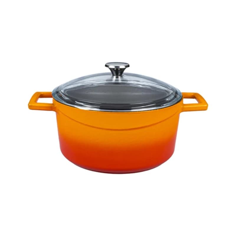 Кастрюля Круглая D24см с ручками Lava, Цвет на выбор [12]