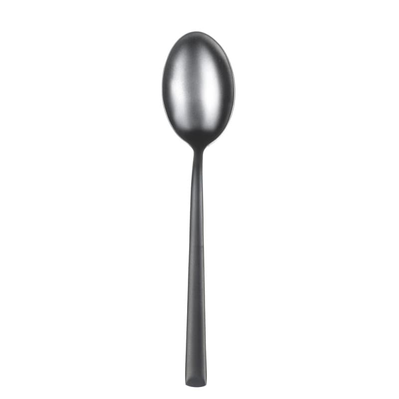 Ложка столовая 21см, Antares matt black, Narin [12]