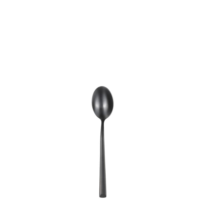 Ложка чайная 13см, Antares matt black, Narin [12]