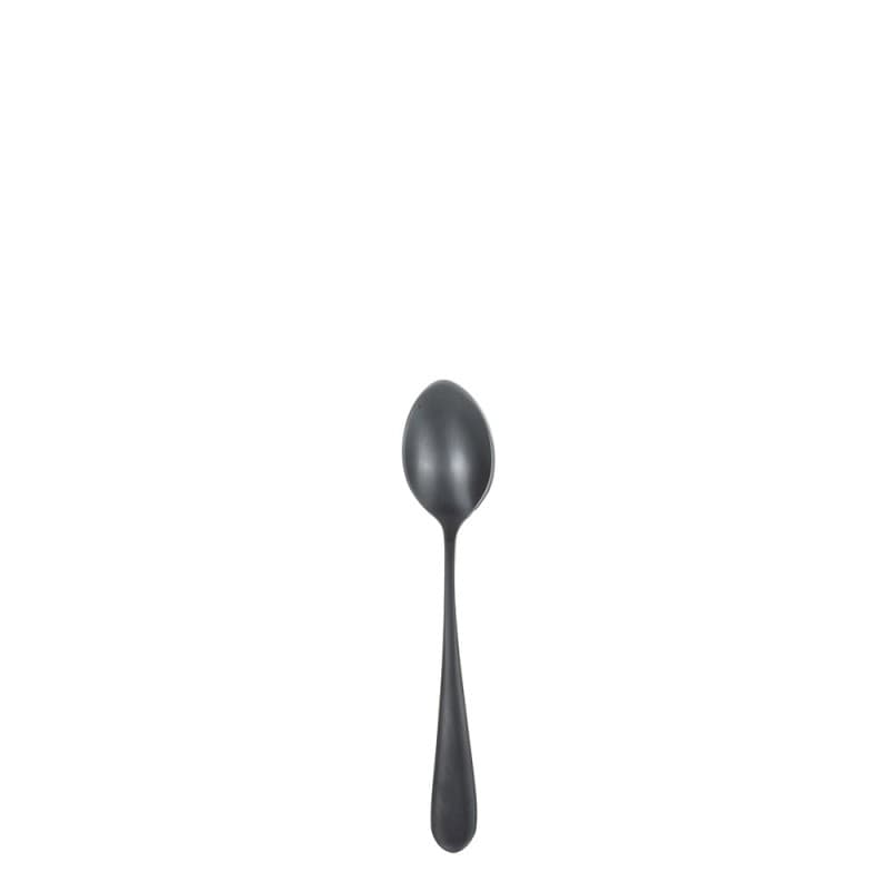 Ложка чайная 13см, Epsilon matt black, Narin [12]