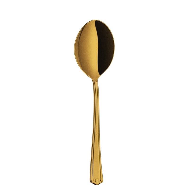 Ложка для салата 25,5см, Anatolia retro gold pvd, Narin [12]