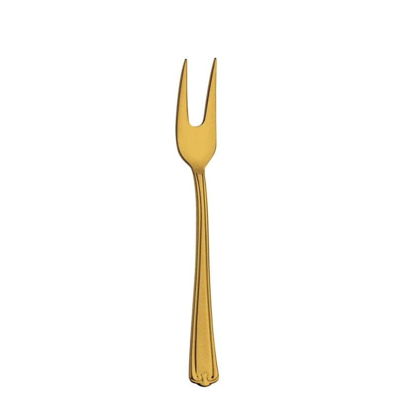 Вилка для салата 25,5см, Anatolia retro gold pvd, Narin [12]