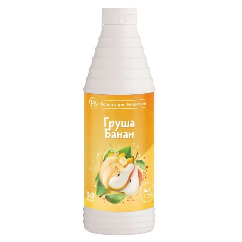 Груша-Банан, основа для напитков 1кг, ProffSyrup